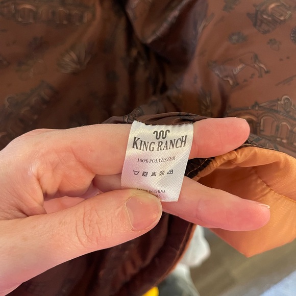 King Ranch Colorblock Western Puff Vest - Picture 8 of 8